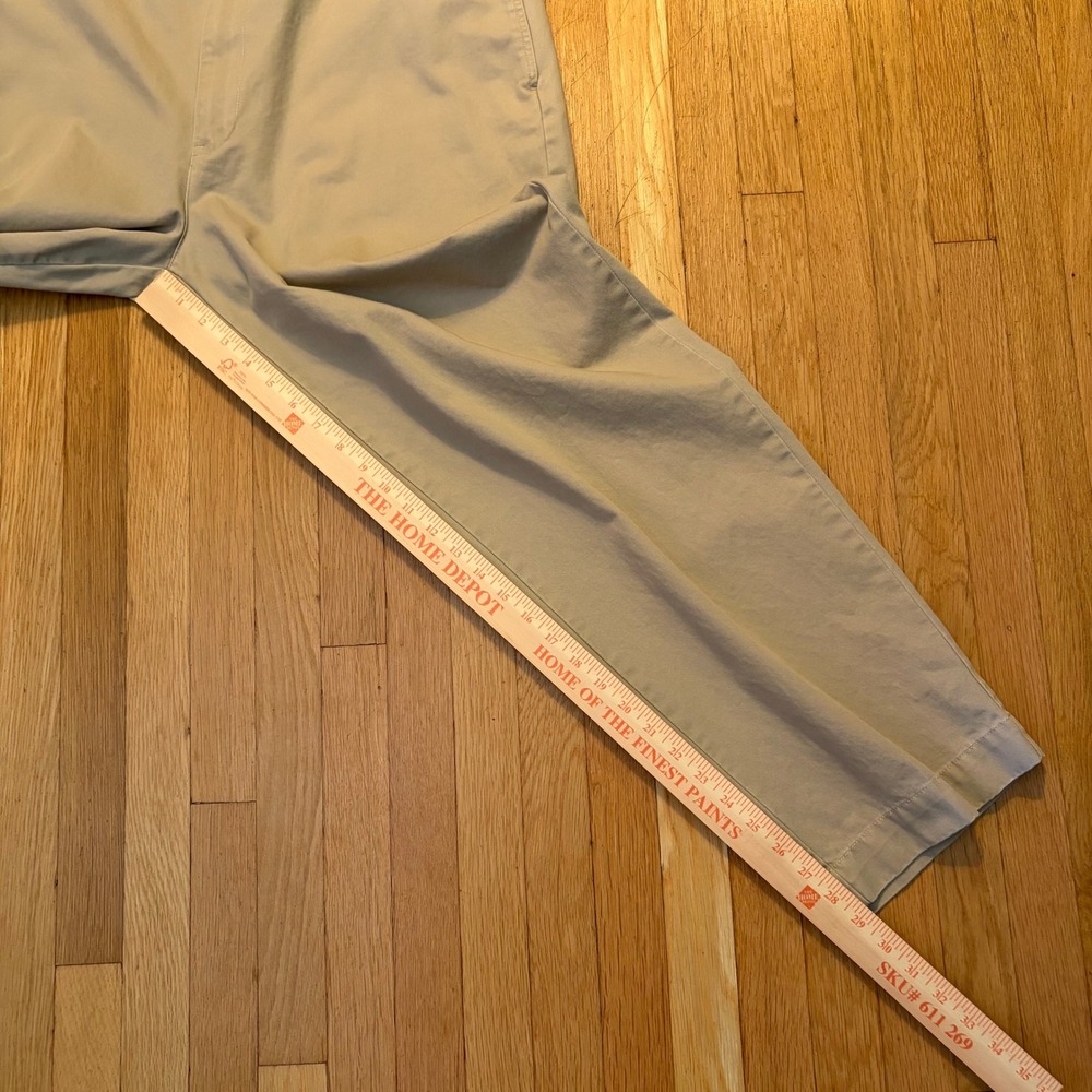 Polo Ralph Lauren Philip Pant Mens 38x30 Khaki Tan Cotton Straight Chino Pants - Picture 10 of 11